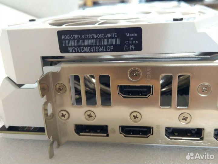Видеокарта asus Rog Strix gaming 3070