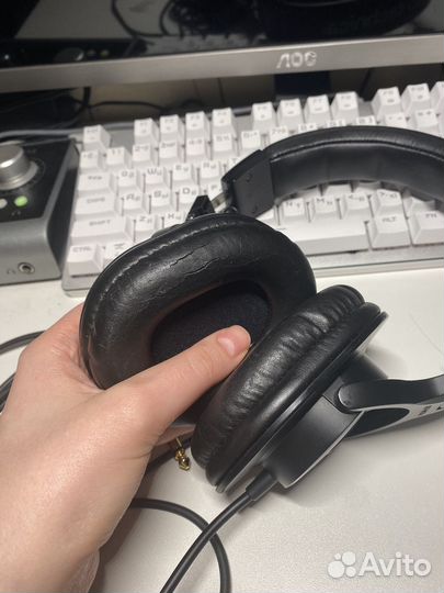 Наушники audio technica ath m30x