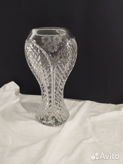 Вазы Хрусталь Барокко винтаж подарок
