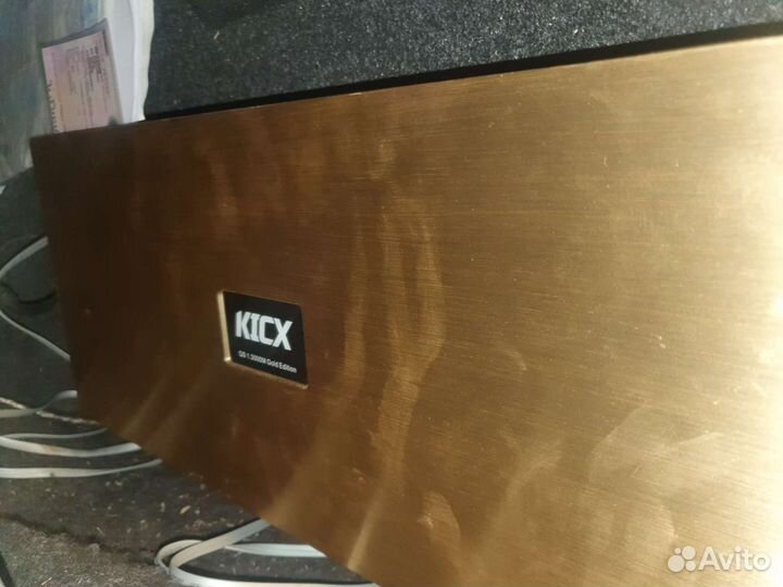 Сабвуфер и усилитель