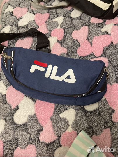 Сумка поясная fila