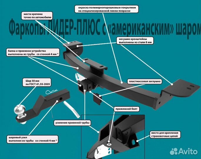Фаркоп на Chery Exeed TXL