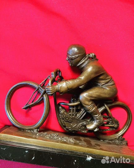 Статуэтка Harley-Davidson Motor 1935 Бронза USA