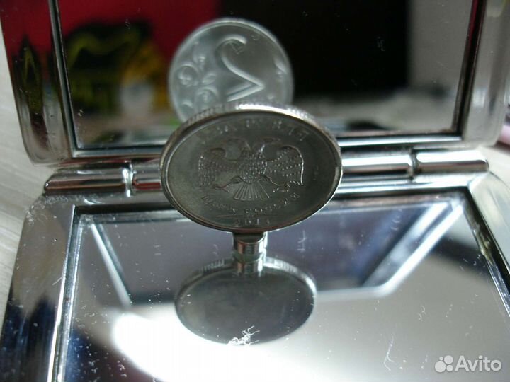 2 рубля 2013 Спмд из мешка unc - брак