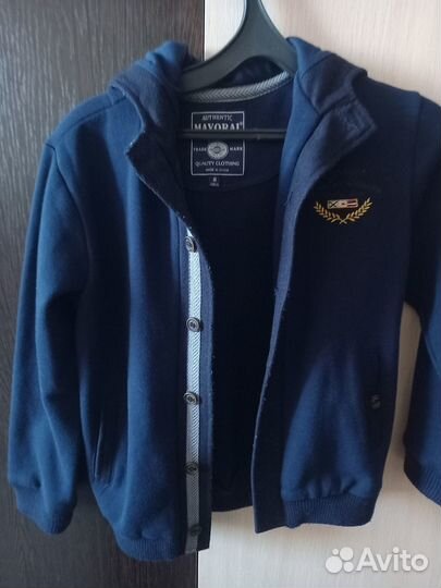 Кофта на флисе для мальчика