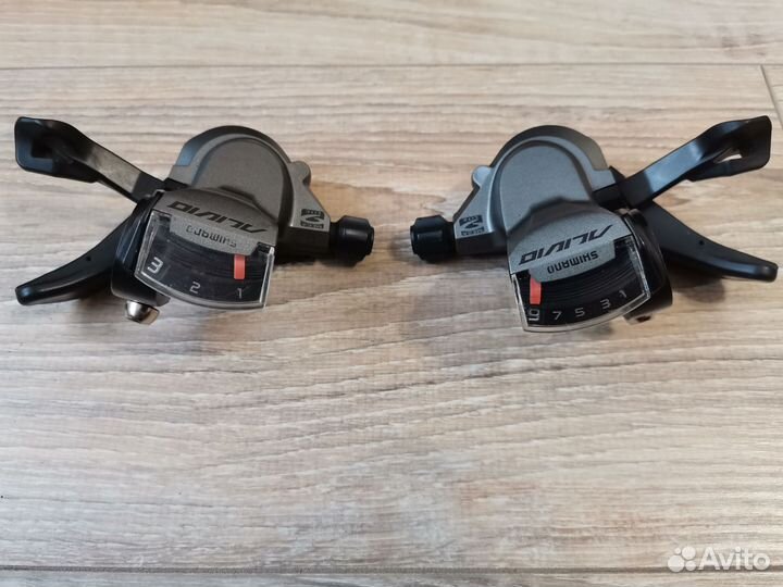 Манетки shimano alivio 3x9