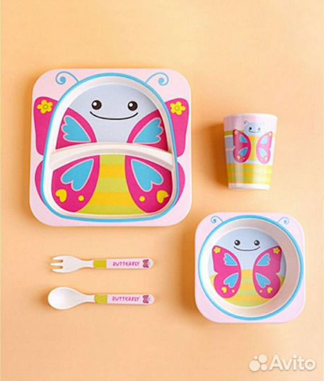 Набор бамбуковой посуды