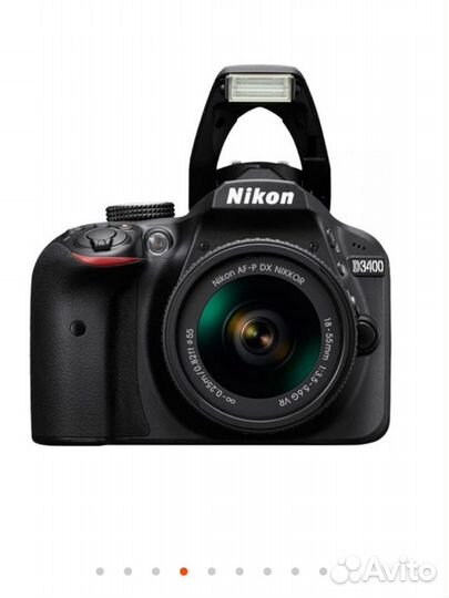 Зеркальный фотоаппарат nikon d3400 kit