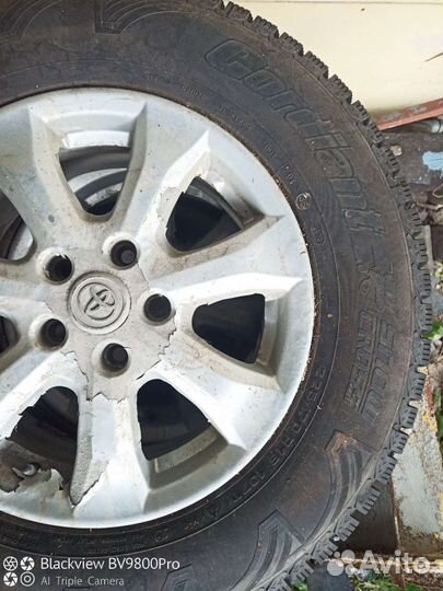 Резина 225/70R16 на дисках Suzuki Grand Vitara