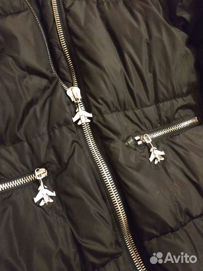 Пуховик женский 44-46 длинный