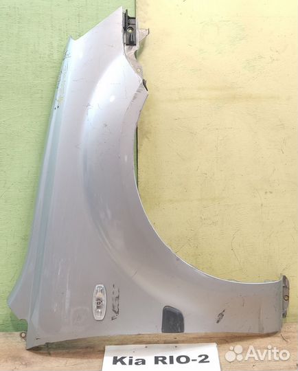 Крыло переднее Rh Kia Rio 2, 2008г