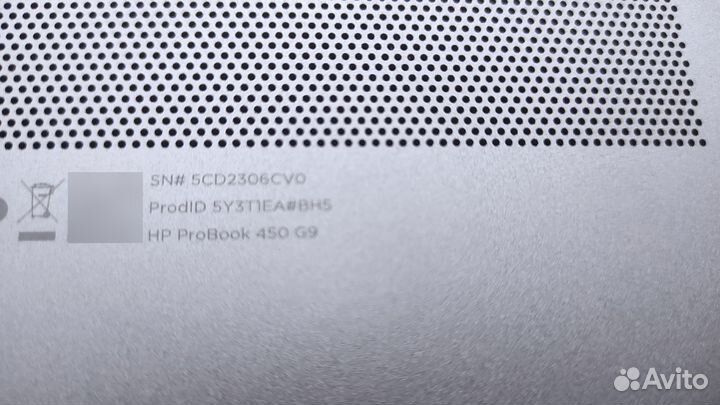 Ноутбук HP ProBook 450 G9, i5-1235U/nvidia MX570