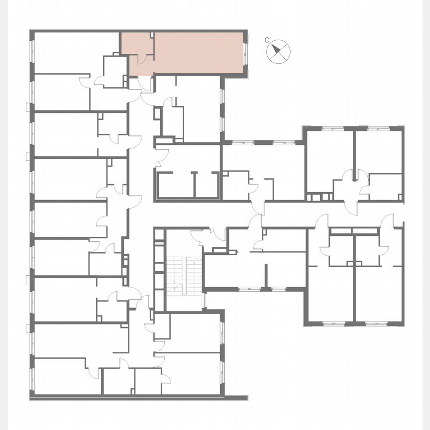 Апартаменты-студия, 29 м², 7/17 эт.