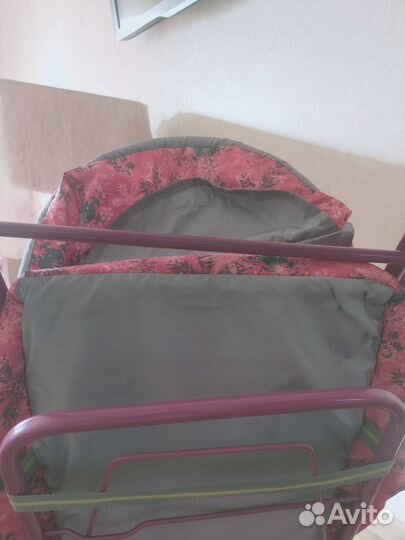 Детские санки коляска