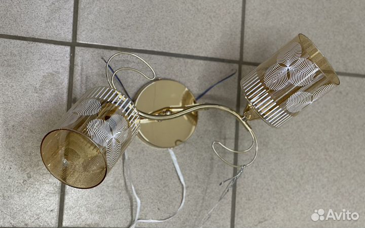 Люстра на 2 плафона