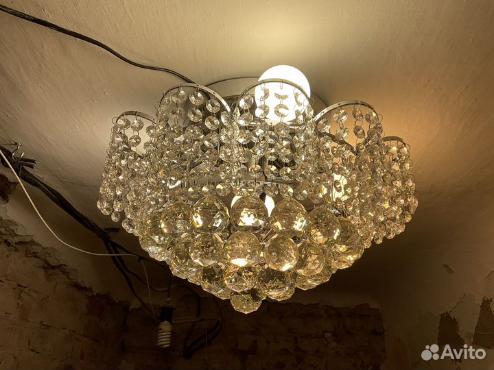 Люстра хрустальная