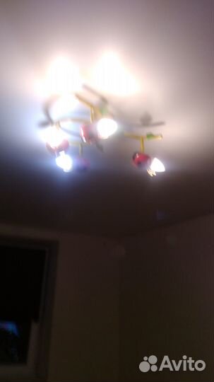 Люстра в детскую комнату