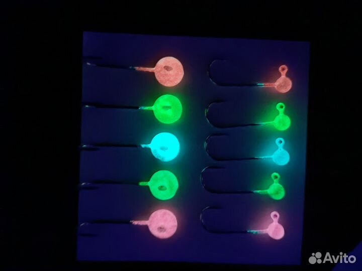 Микро джиг и форелевая таблетк Светонакопительные