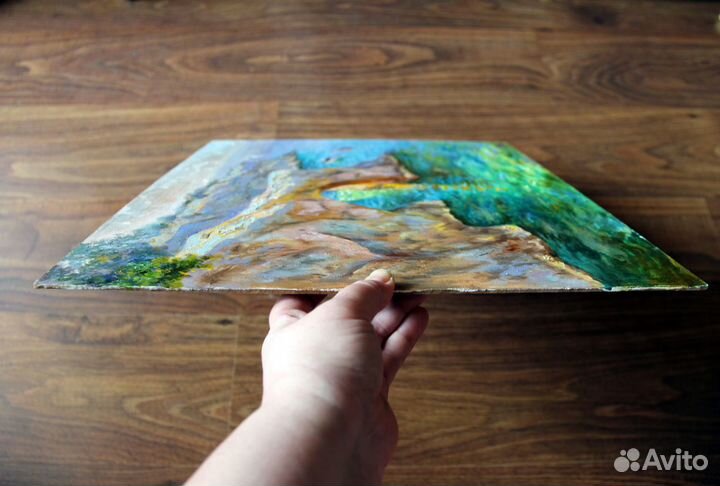 Картина маслом Морской Пейзаж Место Силы