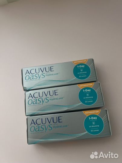 Линзы acuvue oasys