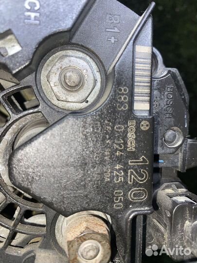 Генератор Z18XER Opel Astra 0124425050