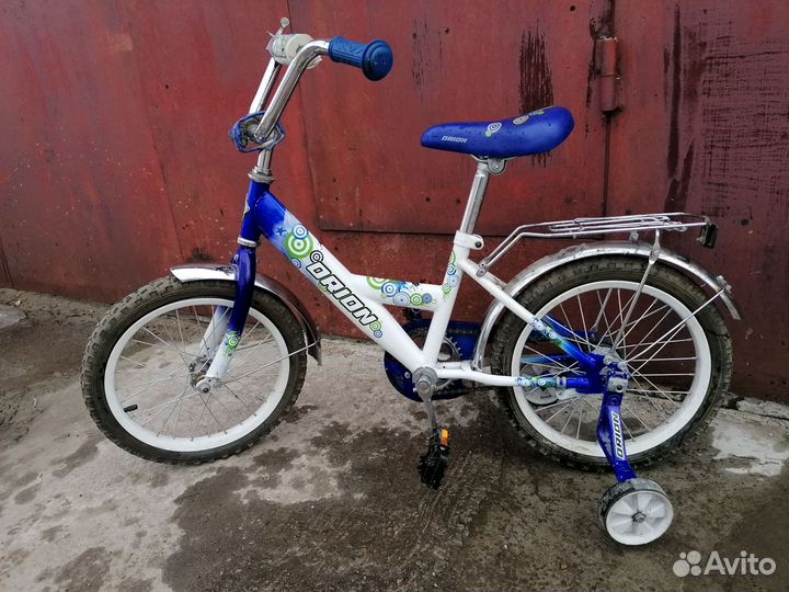 Велосипед orion, 16 дюймов