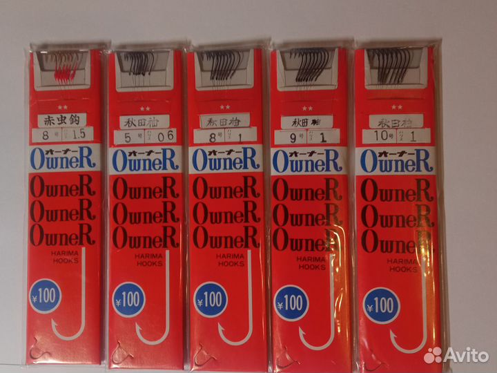 Крючки Owner оригинал из японии