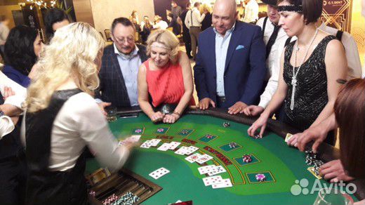 Корпоратив в стиле казино