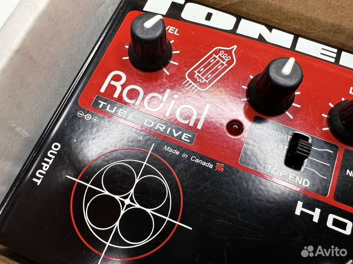 Педаль дисторшн Radial Tonebone Hot British