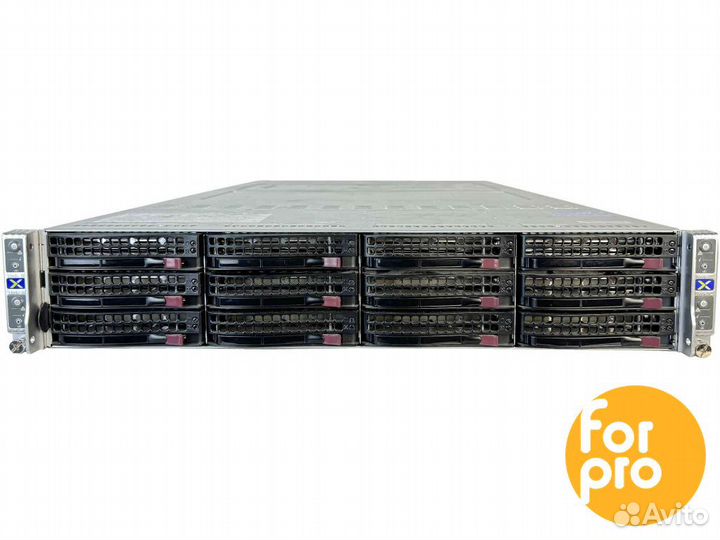 Сервер Supermicro 6027TR 12LFF 2xE5-2680v4 128GB