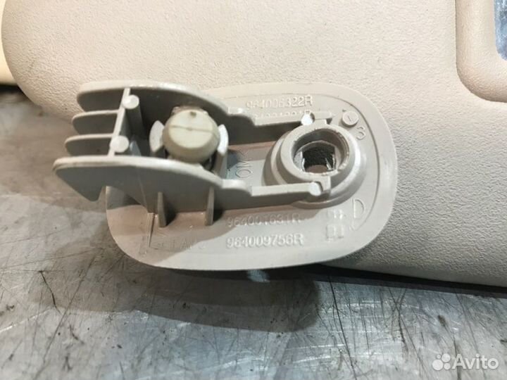 Козырек солнцезащитный правый Renault Sandero