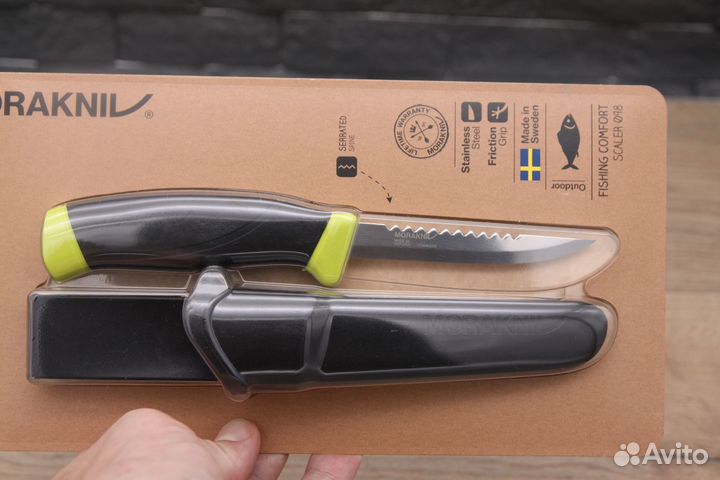 Нож Morakniv Fishing Comfort Scaler 098