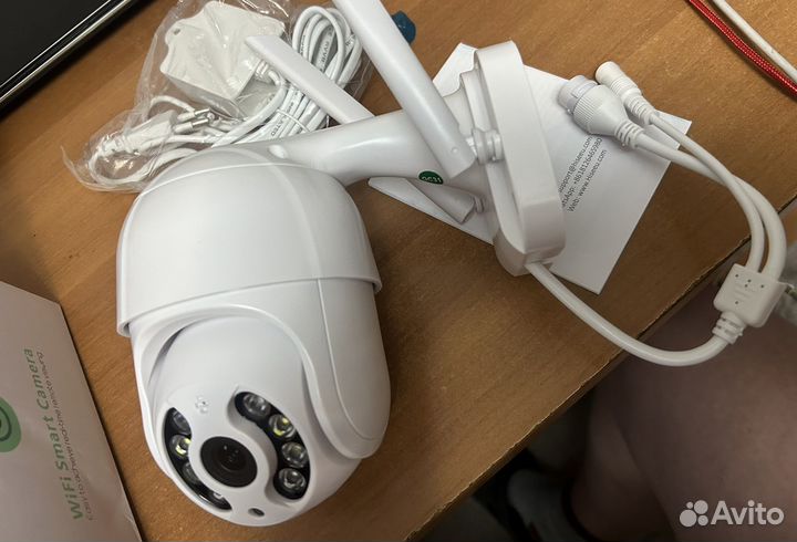 Камера видеонаблюдения уличная поворотная