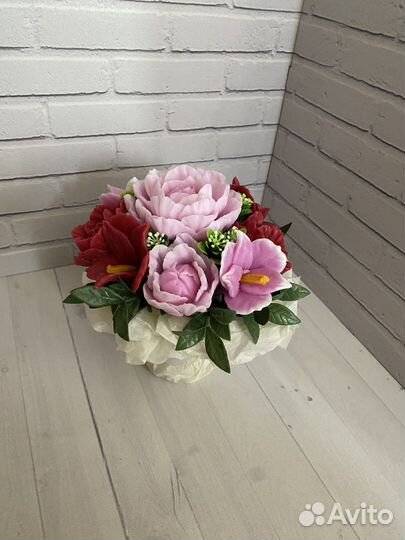 Букет из мыла