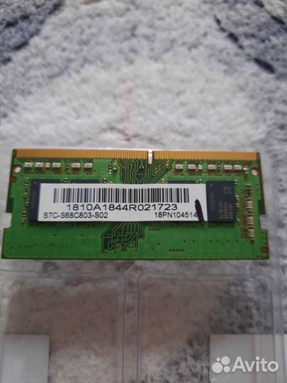 Оперативная память для ноутбука ddr4 8gb