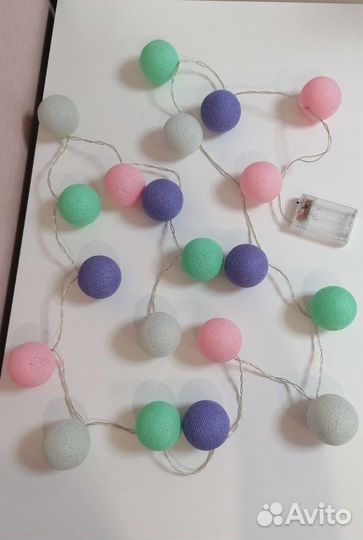 Гирлянда на кроватку