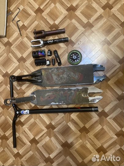 Детали для трюкового самоката