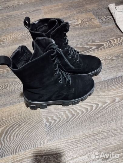 Сапоги 37 размер для женщин (Велюр)