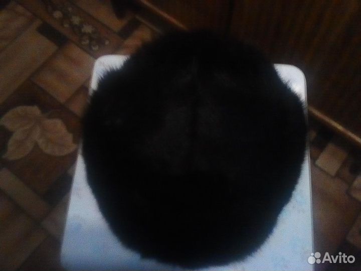 Норковая шапка мужская формовка