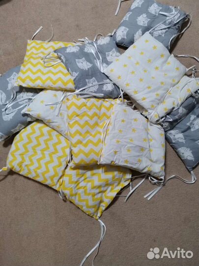 Бортики в кроватку