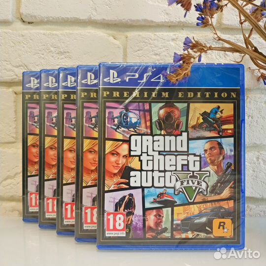 Grand Theft Auto V PS 4 Premium Edition Новая