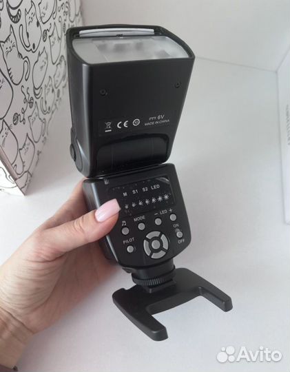 Вспышка на Nikon WS560