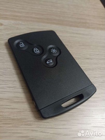 Ключ карта Renault Laguna Megan Koleos