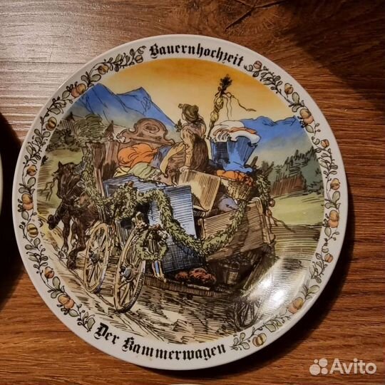 Коллекционные настенные тарелки Германия 2