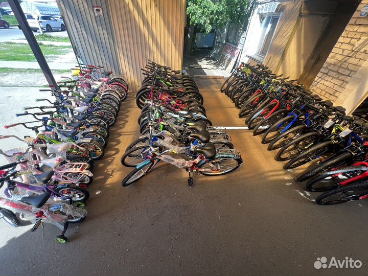 Велосипеда разного размера для всей семьи