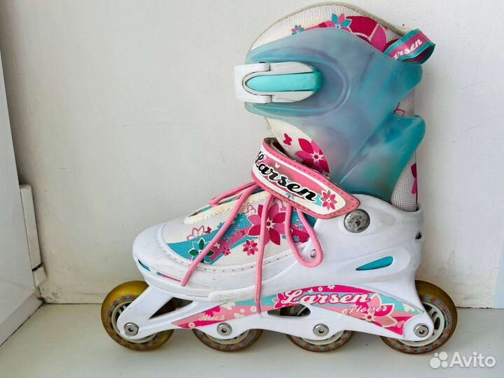 Роликовые коньки Larsen раздвижные