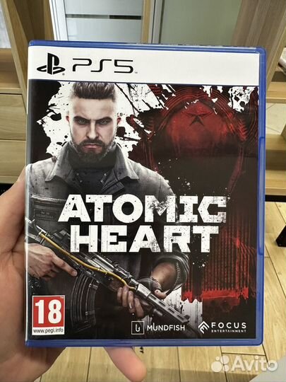 Atomic Heart ps5 диск