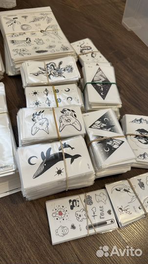 Переводные временные татуировки тату