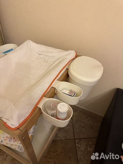 Пеленальный столик IKEA с матрасом