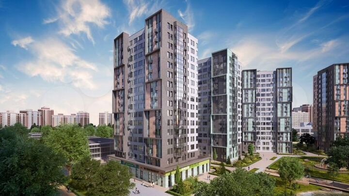 2-к. квартира, 36,3 м², 6/18 эт.